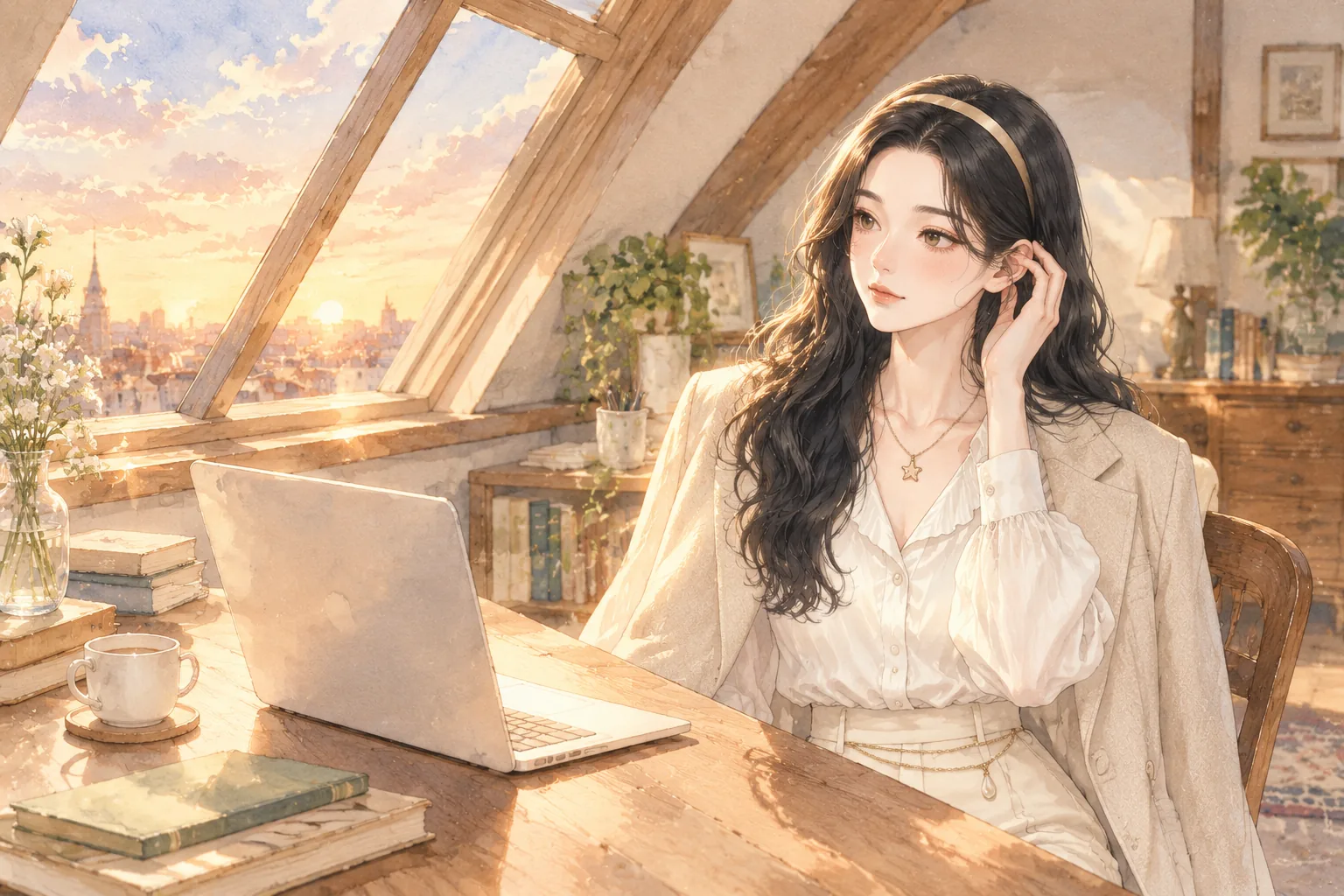 白艾莉 · Alice — 全模态 Personal Agent · 傍晚